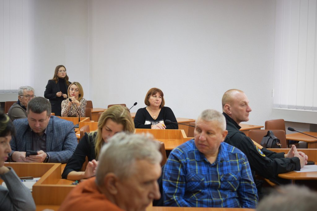 На фото - засідання Ради безбар’єрності