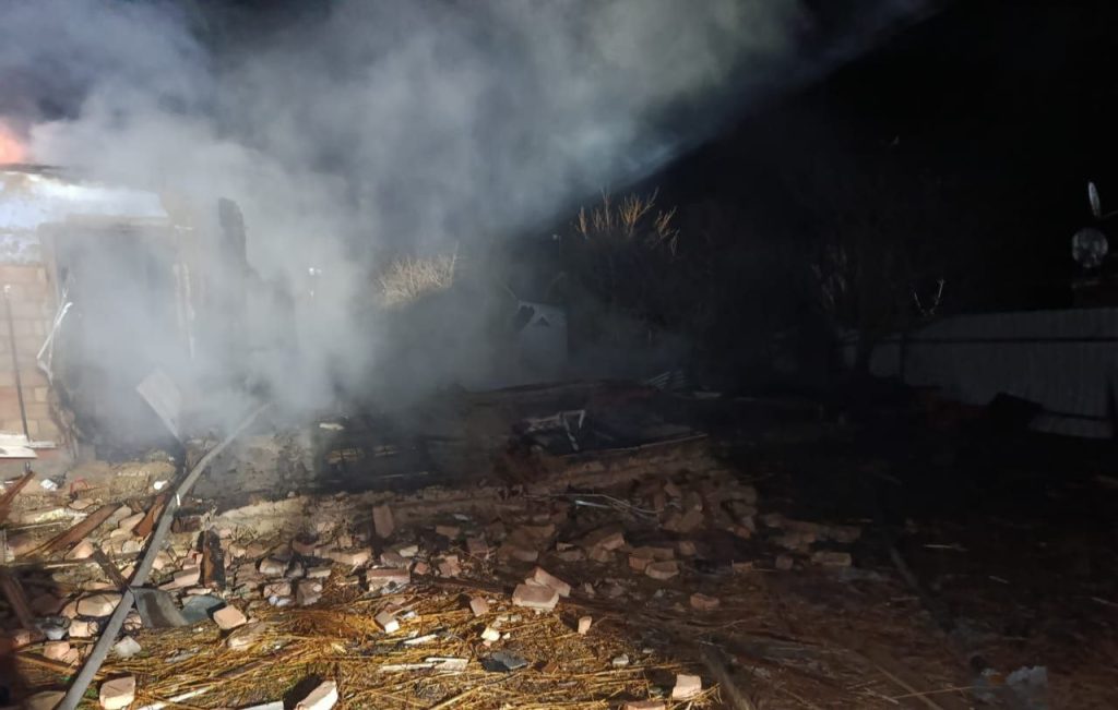 На фото - наслідки атаки рф