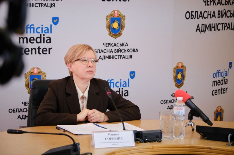 На фото - Марина Сорокіна