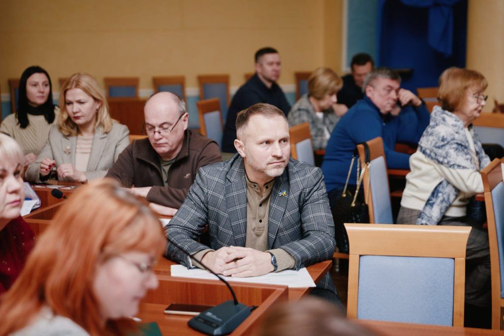 На фото - команда ОВА презентувала обласний бюджет-2026