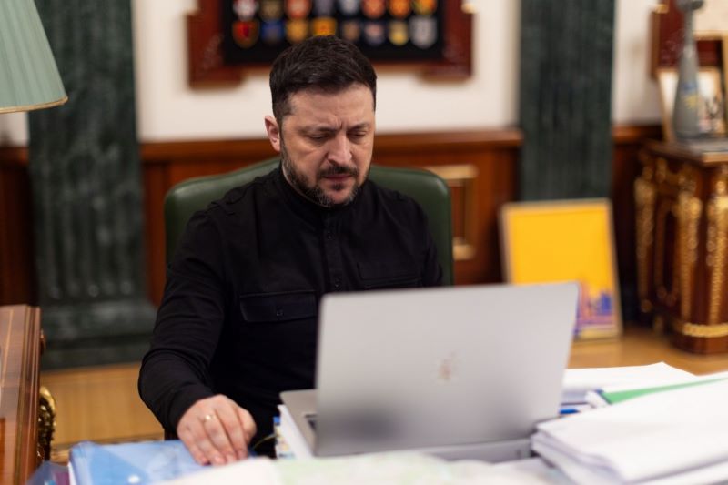 На фото - Президент України