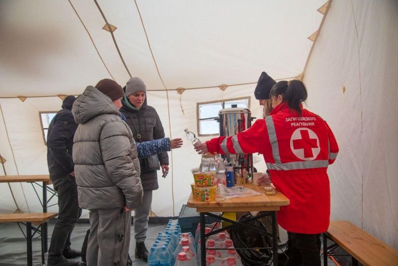 На фото - на Черкащині задіяли частину пунктів незламності 