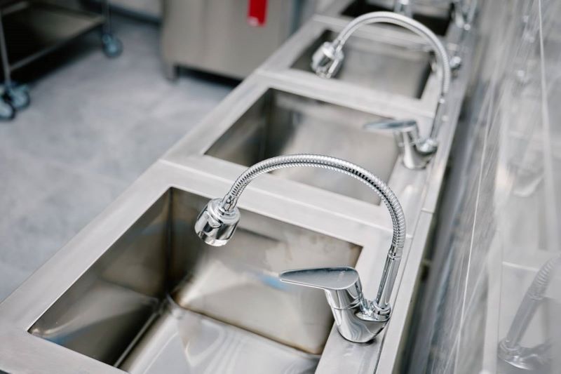 На фото - харчоблок