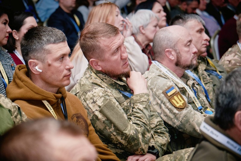 На фото - на Черкащині відбувся третій ветеранський форум