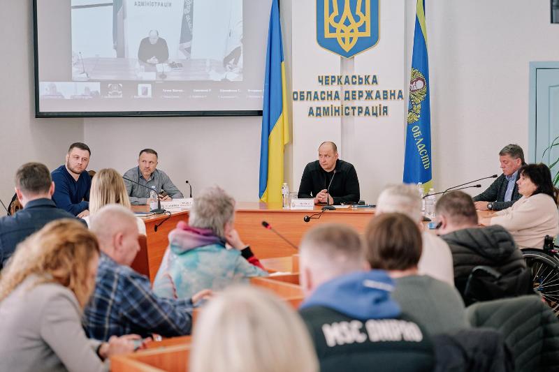 На фото - Для обласного центру затвердили перший безбар’єрний маршрут