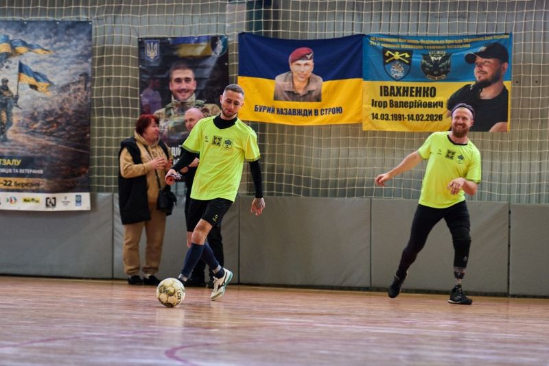 На фото - на Черкащині пройшли всеукраїнські ветеранські змагання з футзалу