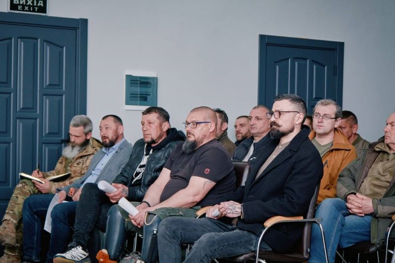 На фото - представники ветеранської спільноти