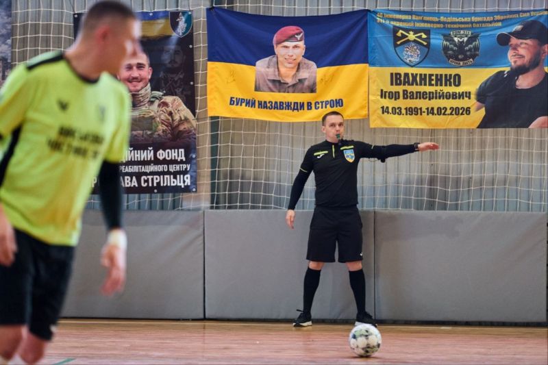 На фото - на Черкащині пройшли всеукраїнські ветеранські змагання з футзалу