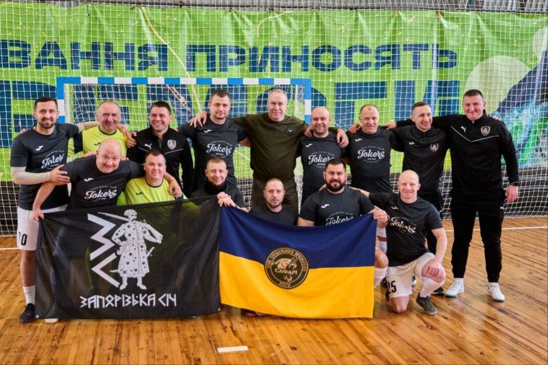 На фото - на Черкащині пройшли всеукраїнські ветеранські змагання з футзалу