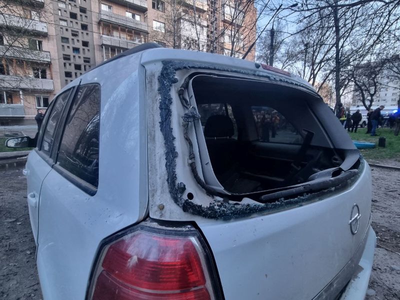 На фото - Ігор Табурець про ліквідацію наслідків ворожої атаки на обласний центр