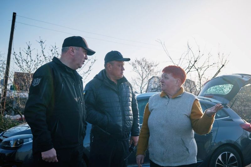 На фото - Ігор Табурець про наслідки ворожої атаки на Черкащину