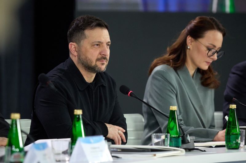 На фото - Володимир Зеленський