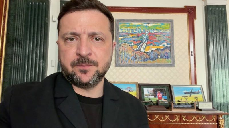 На фото - Володимир Зеленський