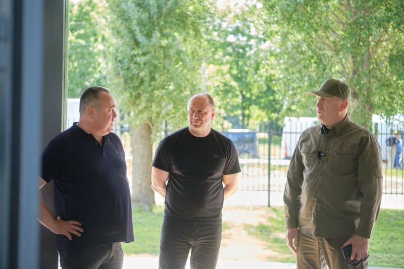 На фото - Ігор Табурець, Антон Царюк та Ігор Фесун
