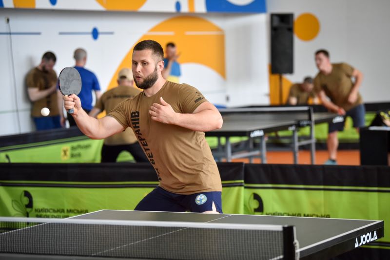 На фото - у Черкасах пройшов перший відбірковий етап Всеукраїнських спортивних змагань «Ігри ветеранів»