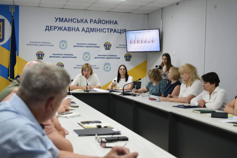 На фото - На Уманщині працюють над реалізацією ключових національних ініціатив у медичній сфері