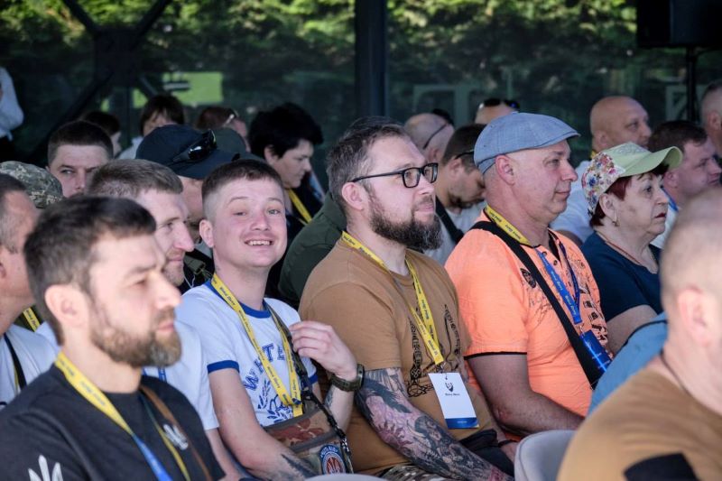 На фото - «Бійці Духу»: в обласному центрі відбувся ветеранський форум