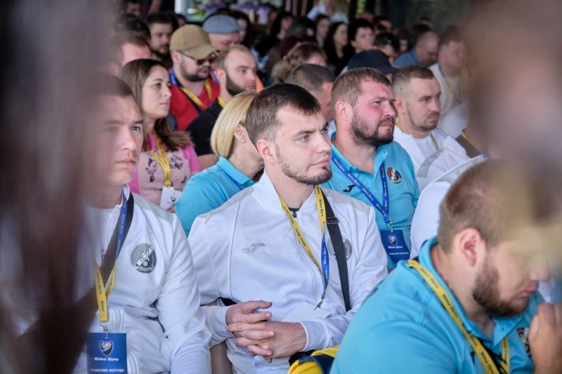 На фото - «Бійці Духу»: в обласному центрі відбувся ветеранський форум