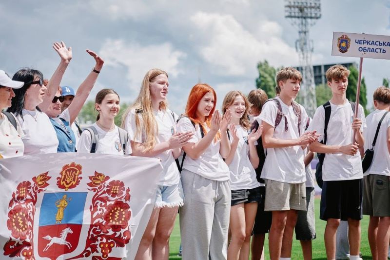 На фото - Пліч-о-пліч до перемоги: Черкащина приймає фінали шкільних ліг