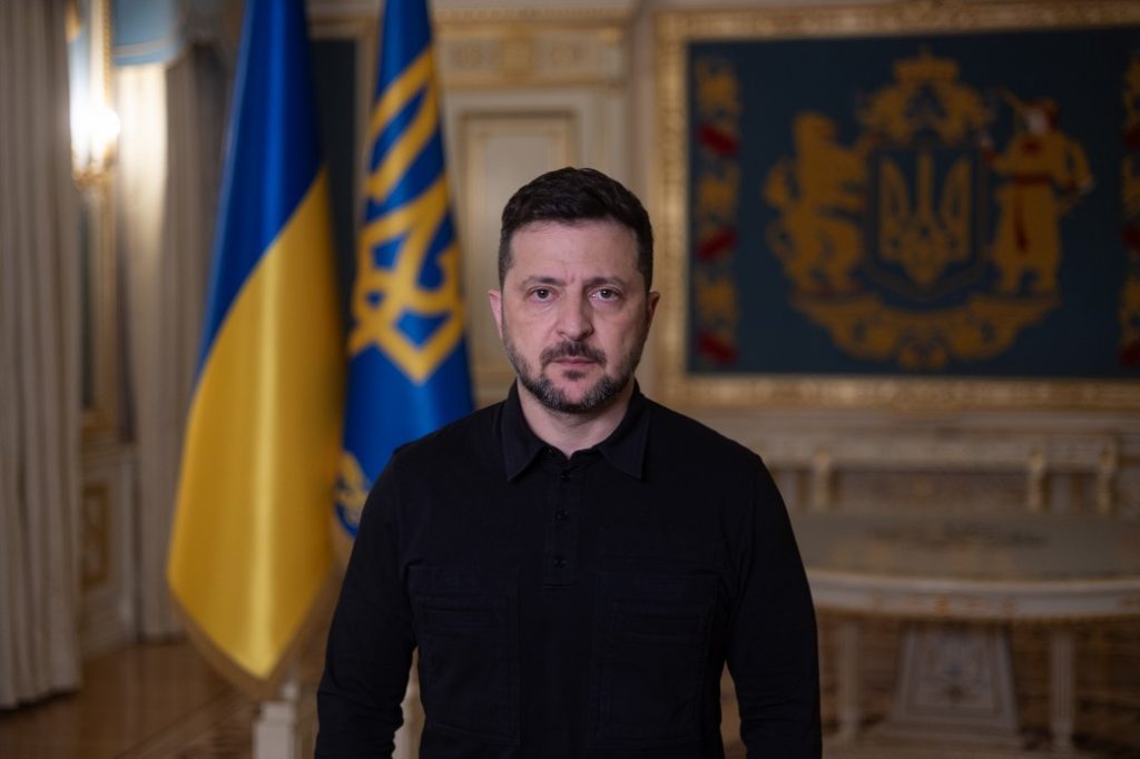 На фото - Володимир Зеленський