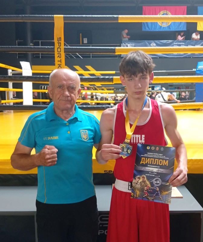 На фото - Черкаські боксери вибороли низку нагород на чемпіонаті України