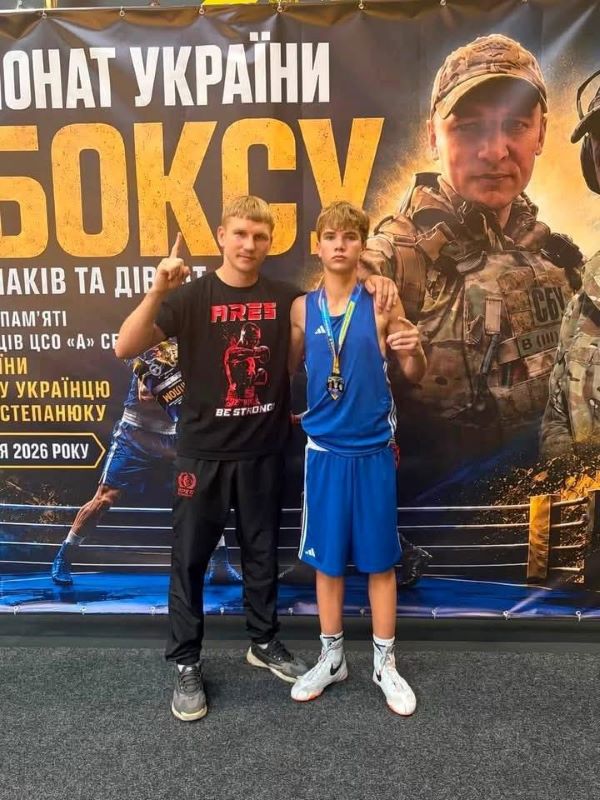 На фото - Черкаські боксери вибороли низку нагород на чемпіонаті України