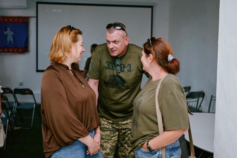На фото - «Політика Героїв»: +1 ветеранський простір на Черкащині