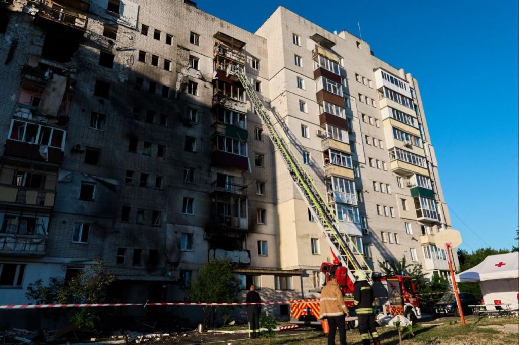 На фото - Ігор Табурець про ситуацію в області на ранок 14 серпня