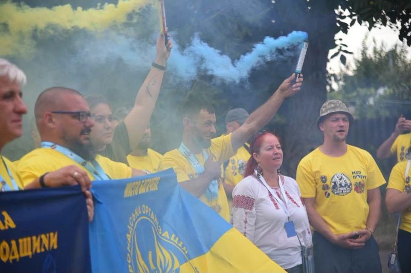 На фото - Бійці Духу: на Черкащині стартували районні першості