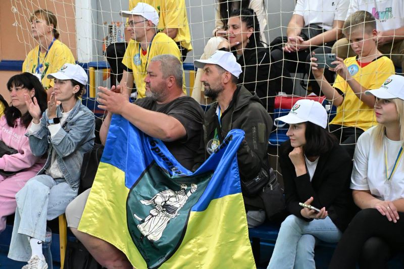 На фото - Бійці Духу: на Уманщині відбулися ветеранські змагання