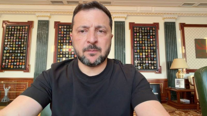 На фото - Володимир Зеленський
