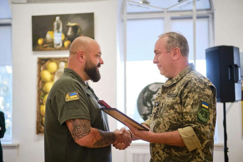 На фото - На Черкащині відзначили Захисників і Захисниць України
