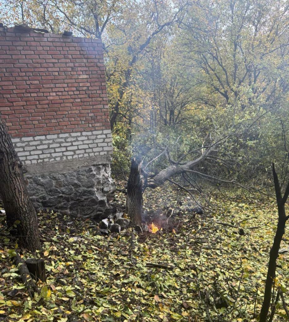 на фото - Наслідки російських атак на Умань: постраждала цивільна інфраструктура